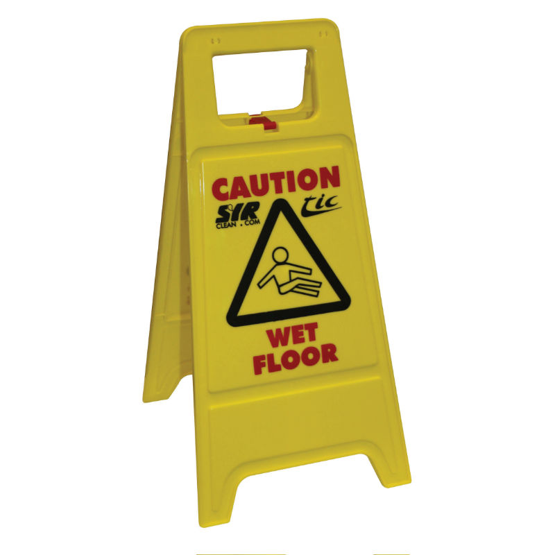 Anti-collapse wet floor sign | Wet floor signs | Floor cleaning ...